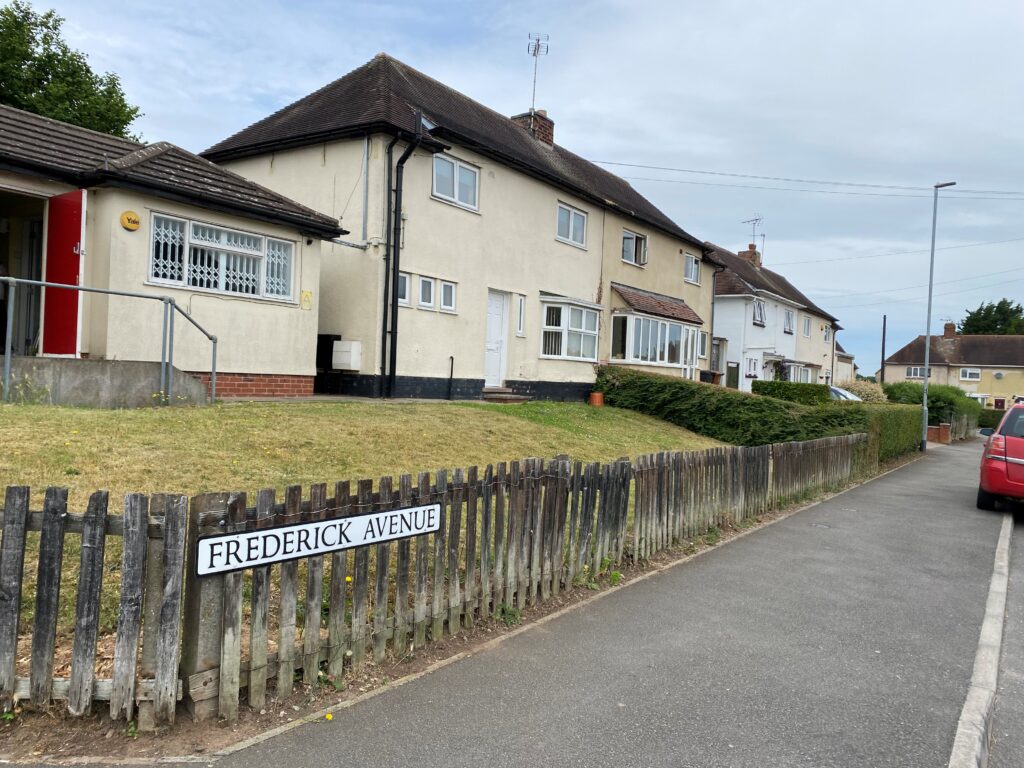 Frederick Avenue, Hinkley an Action Homeless property