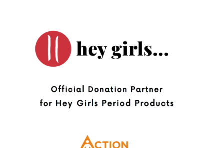 Official donation partners for Hey Girls Period Products