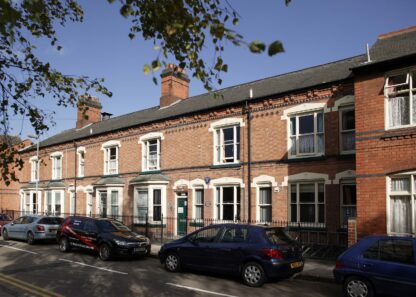 Row of houses.