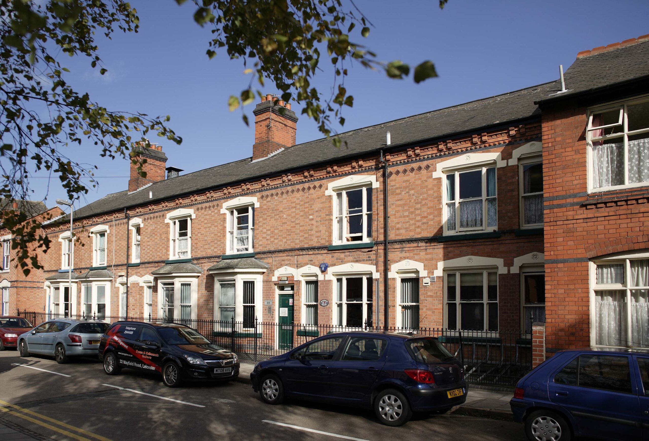 Row of houses.