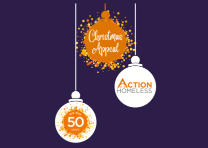 Christmas Appeal action homeless advert