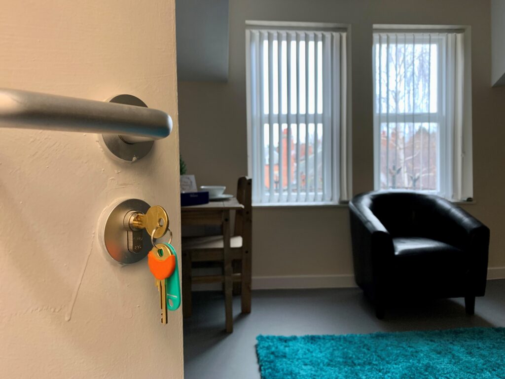 The key to a new home for Christmas Action Homeless